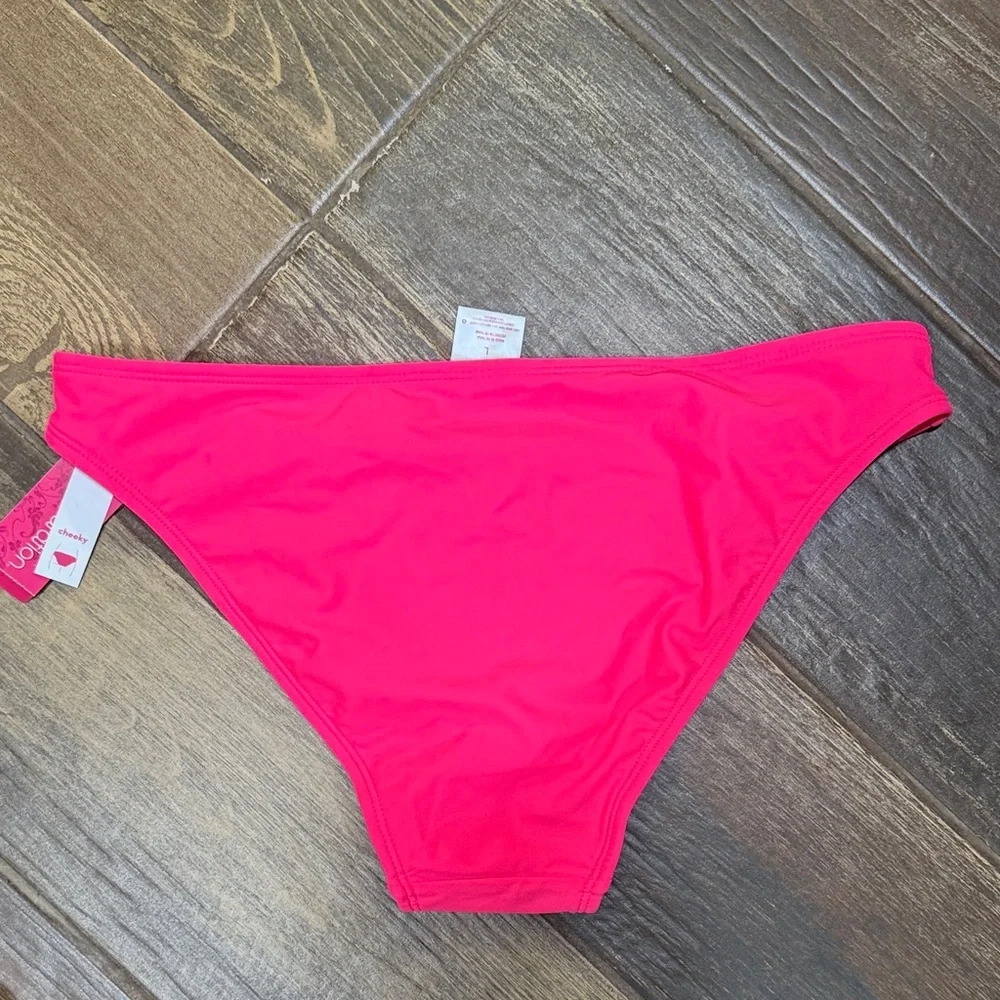 Xhilaration Neon Pink Bikini Bottoms - Picture 2 of 2